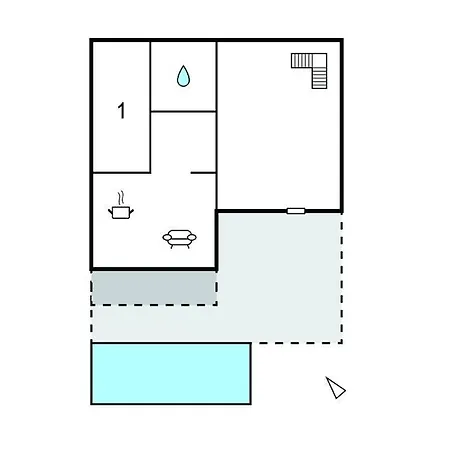 1 Bedroom In Appartement